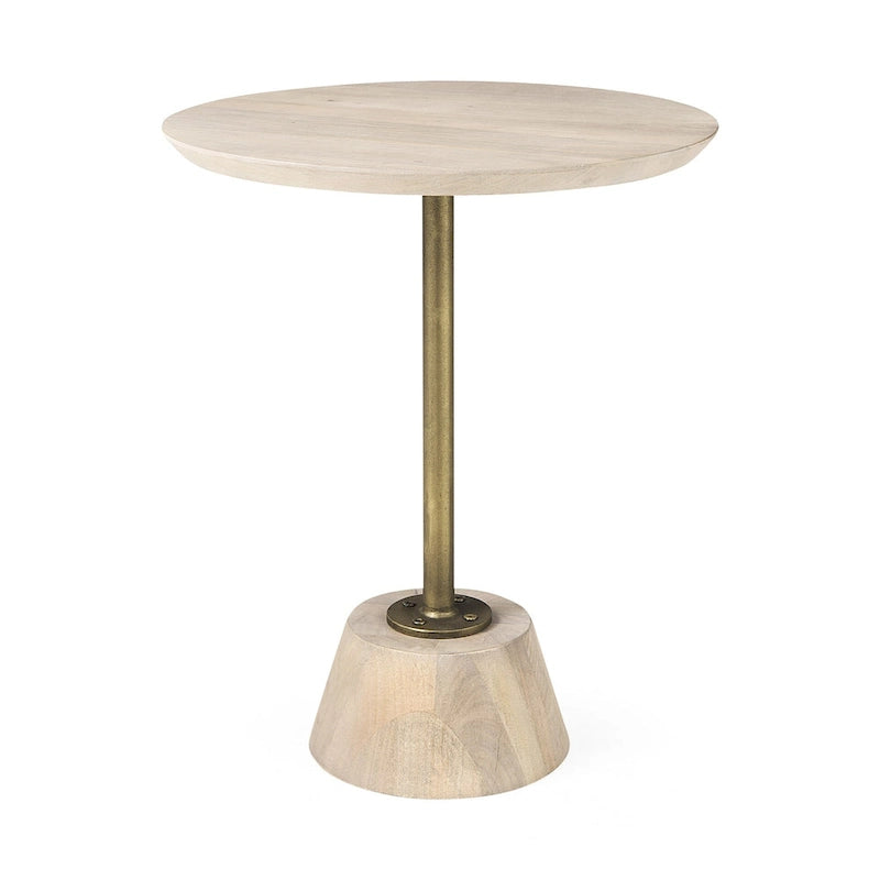 Pedestal Table with Detailing - 24 H x 20 W x 20 D