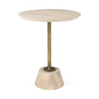 Pedestal Table with Detailing - 24 H x 20 W x 20 D