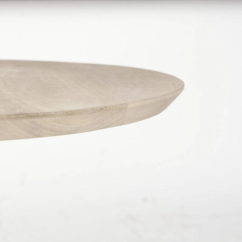 Pedestal Table with Detailing - 24 H x 20 W x 20 D