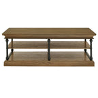 Rectangle Storage Shelf Coffee Table