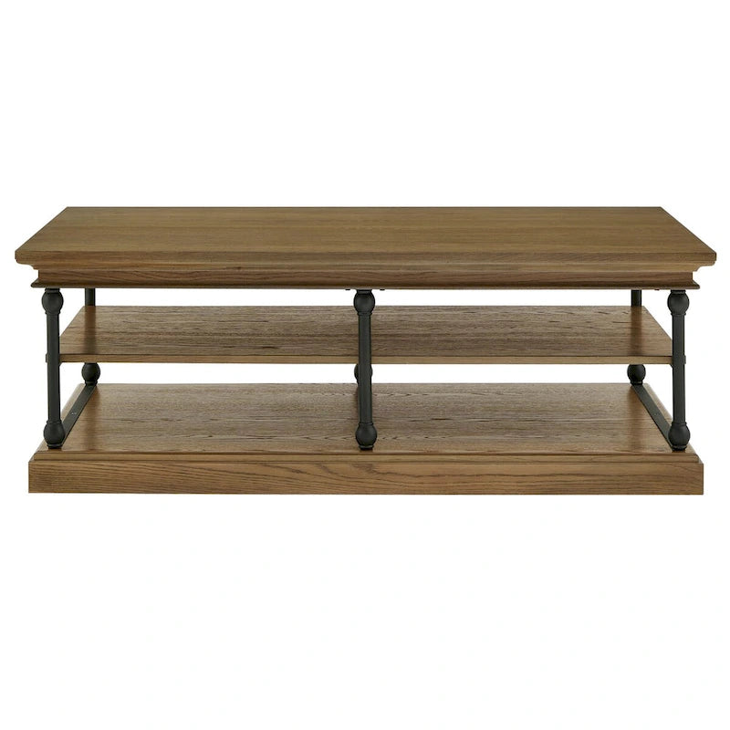 Rectangle Storage Shelf Coffee Table