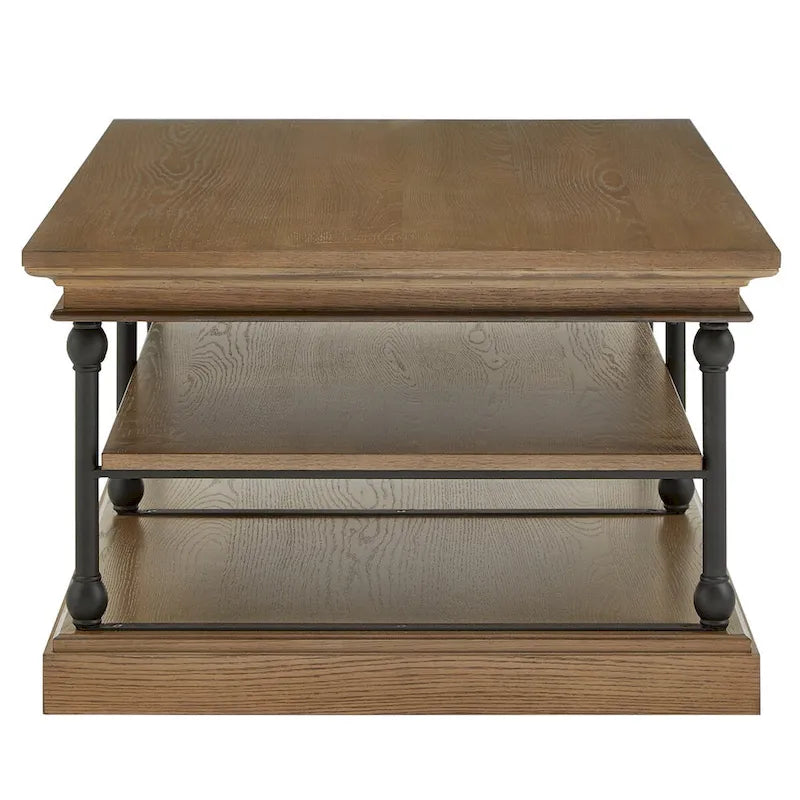 Rectangle Storage Shelf Coffee Table