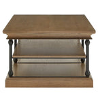 Rectangle Storage Shelf Coffee Table
