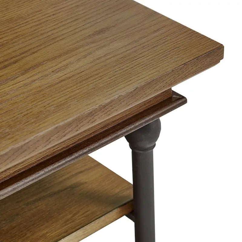 Rectangle Storage Shelf Coffee Table