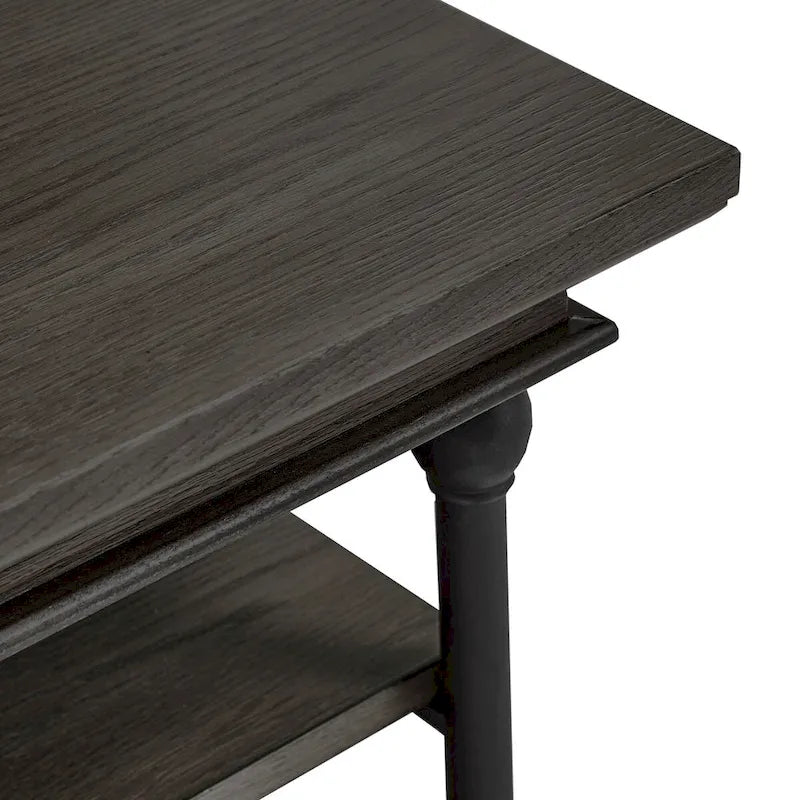 Rectangle Storage Shelf Coffee Table