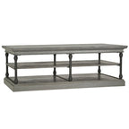 Rectangle Storage Shelf Coffee Table