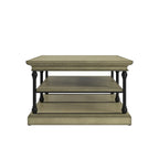 Rectangle Storage Shelf Coffee Table