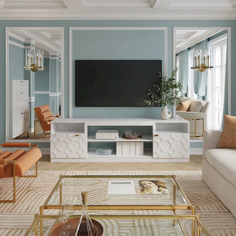 70 High Gloss TV Stand