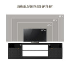 70 High Gloss TV Stand