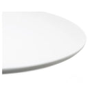 Dining Table Oval MDF - White