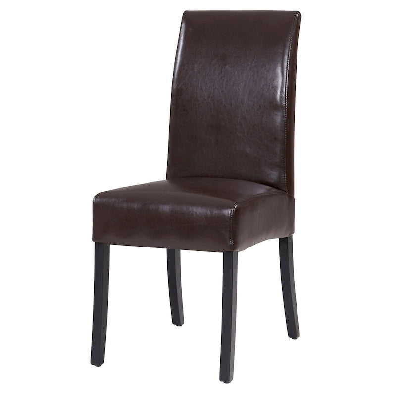 Leather Dining Side Chair, (set of 2)