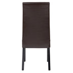 Leather Dining Side Chair, (set of 2)