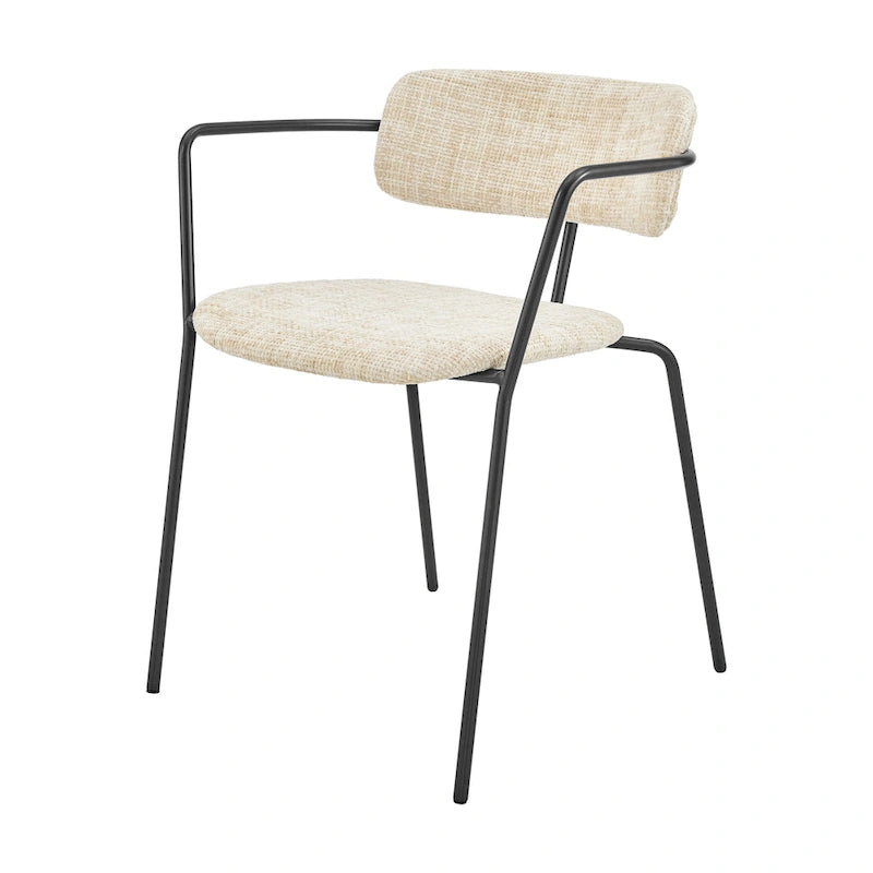 Fabric Dining Side Armchair, (set of 2)