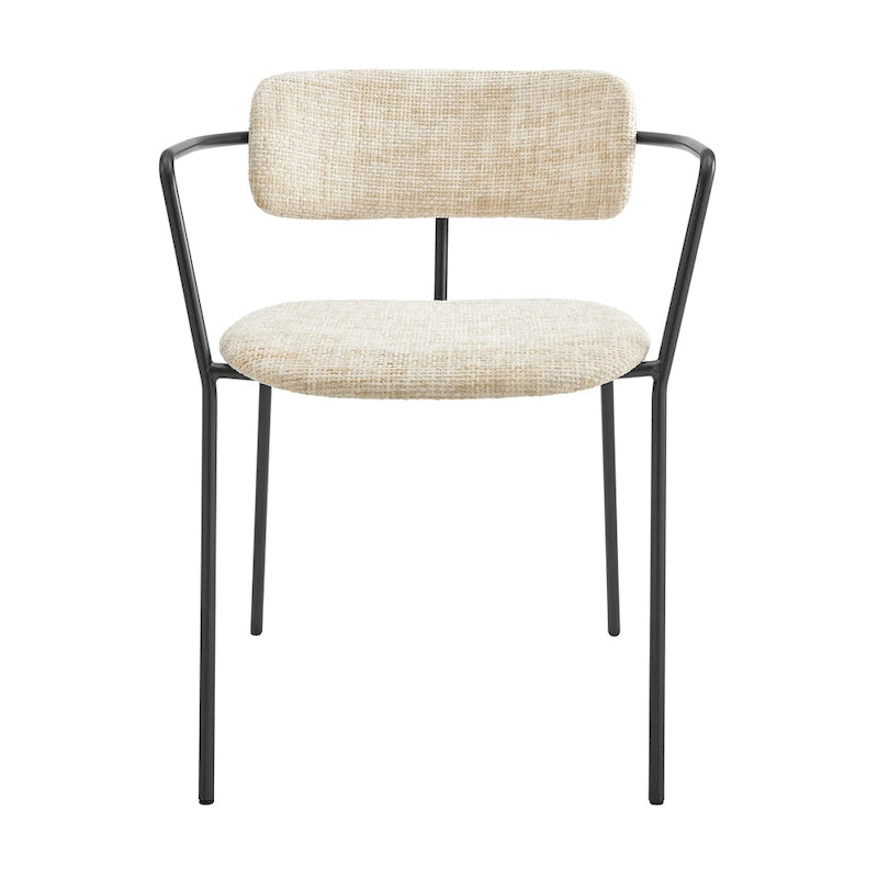 Fabric Dining Side Armchair, (set of 2)