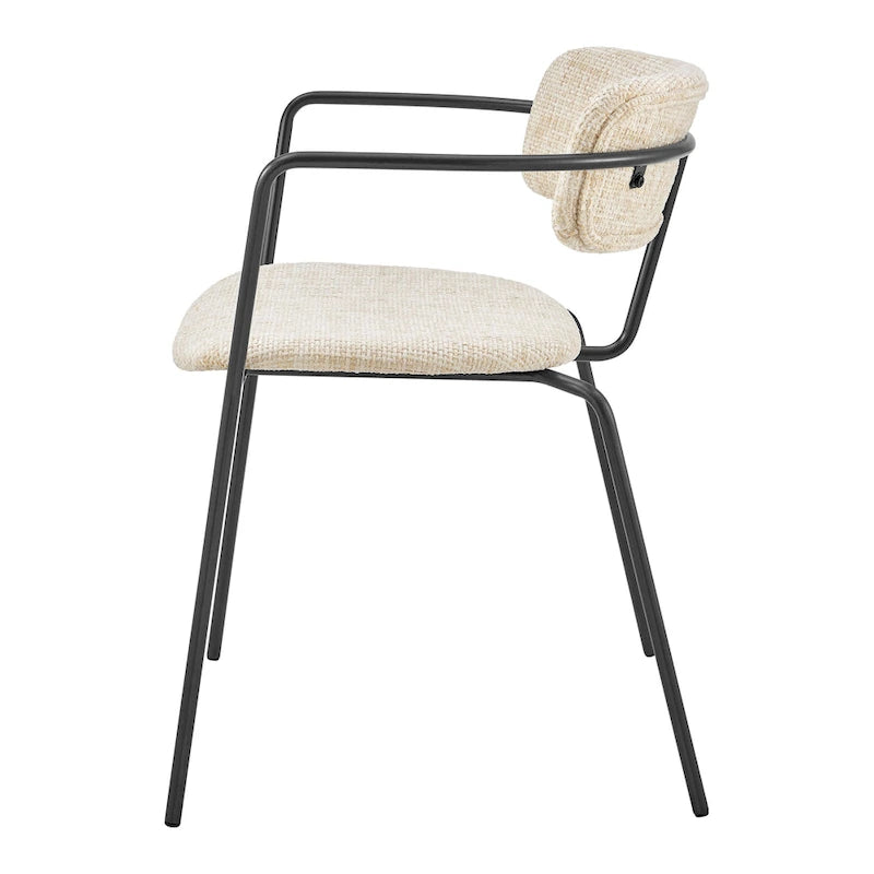 Fabric Dining Side Armchair, (set of 2)
