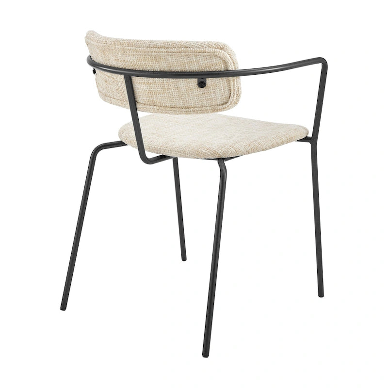 Fabric Dining Side Armchair, (set of 2)