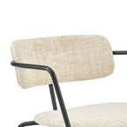 Fabric Dining Side Armchair, (set of 2)