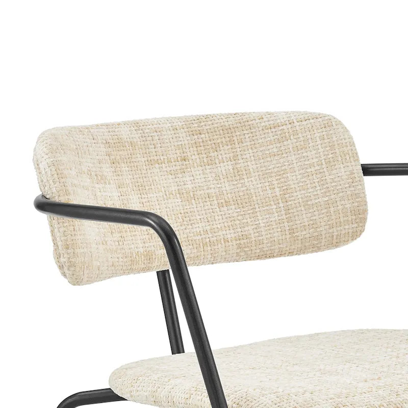 Fabric Dining Side Armchair, (set of 2)