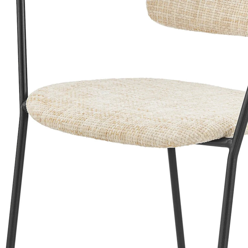 Fabric Dining Side Armchair, (set of 2)