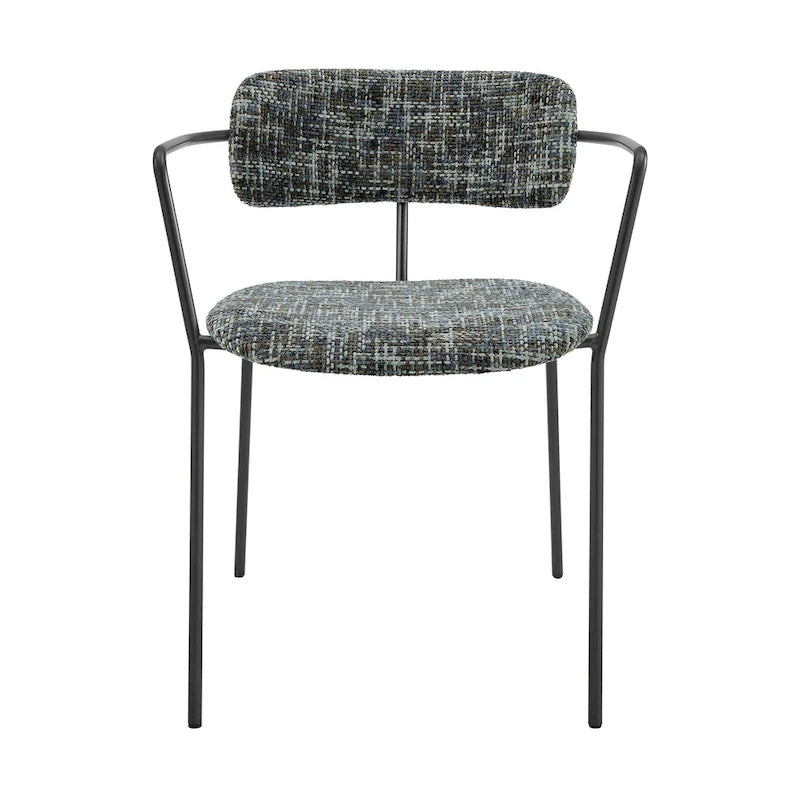 Fabric Dining Side Armchair, (set of 2)
