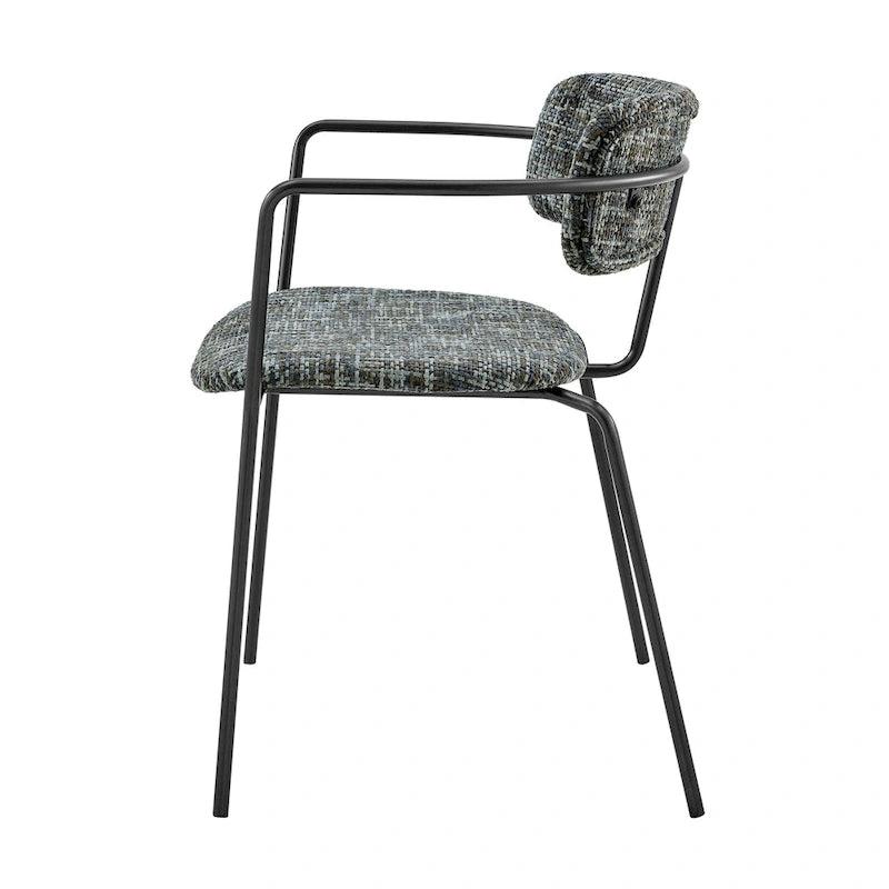 Fabric Dining Side Armchair, (set of 2)