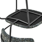 Fabric Dining Side Armchair, (set of 2)