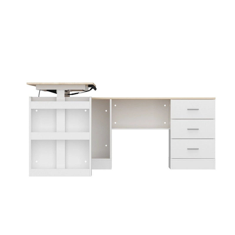 63W Versatile Standing Desk Aesthetic with Height Customization Table