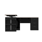 63W Versatile Standing Desk Aesthetic with Height Customization Table