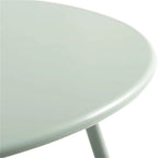 Round Metal Side Snack Table
