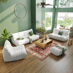 Velvet Sofa Bean Bag Couch Sets