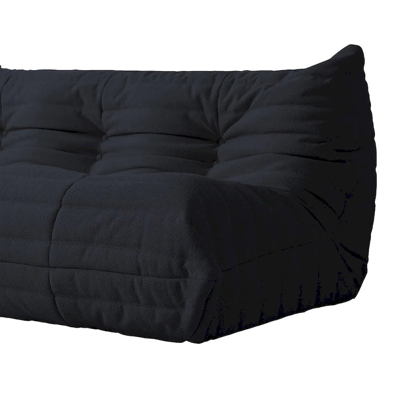 Velvet Sofa Bean Bag Couch Sets