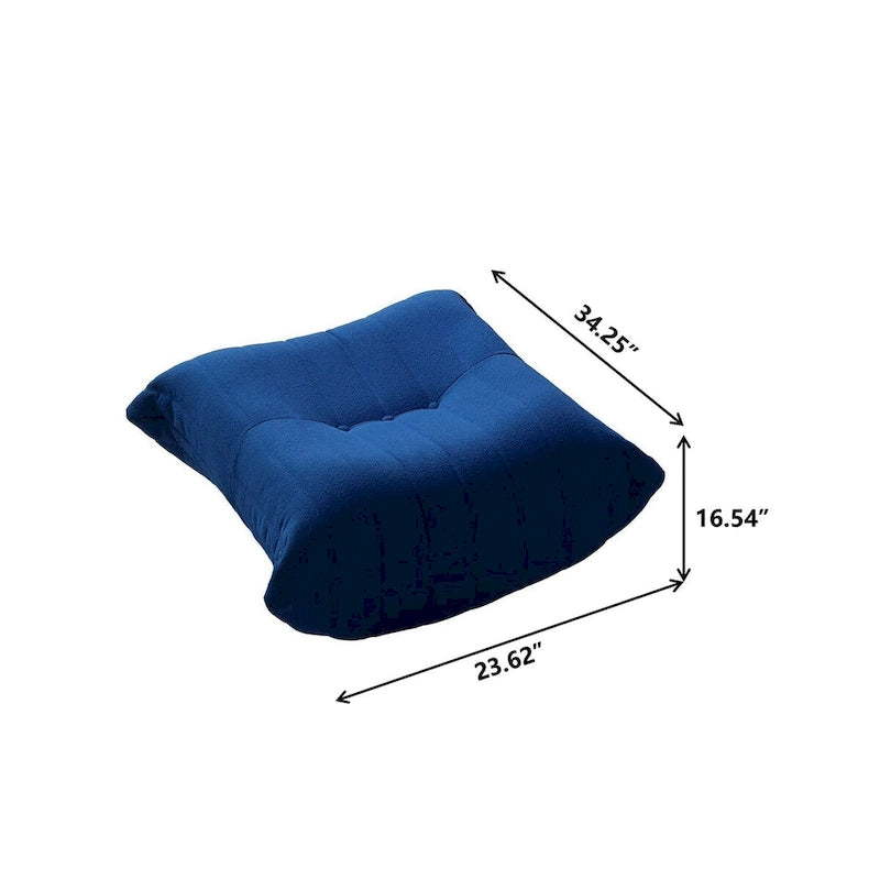 Velvet Sofa Bean Bag Couch Sets