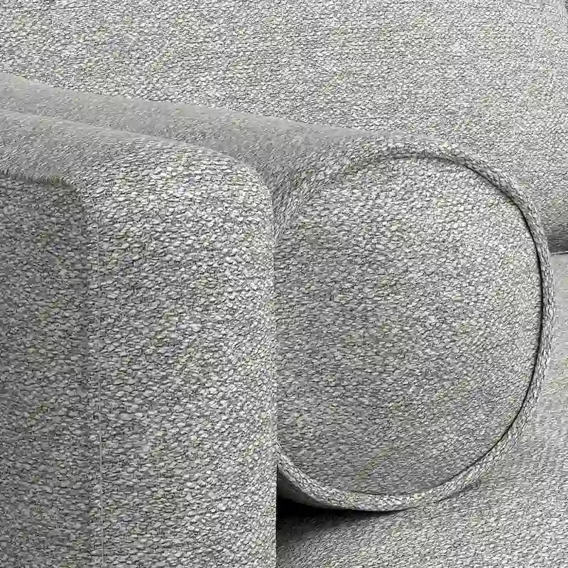Mid Century 102-inch Wide Left Sofa Sectional