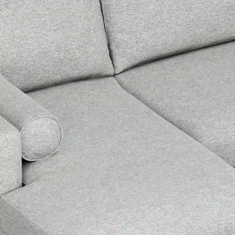 Mid Century 102-inch Wide Left Sofa Sectional