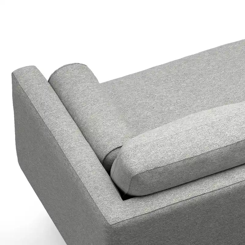 Mid Century 102-inch Wide Left Sofa Sectional