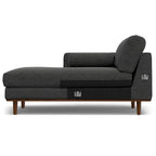 Mid Century 102-inch Wide Left Sofa Sectional