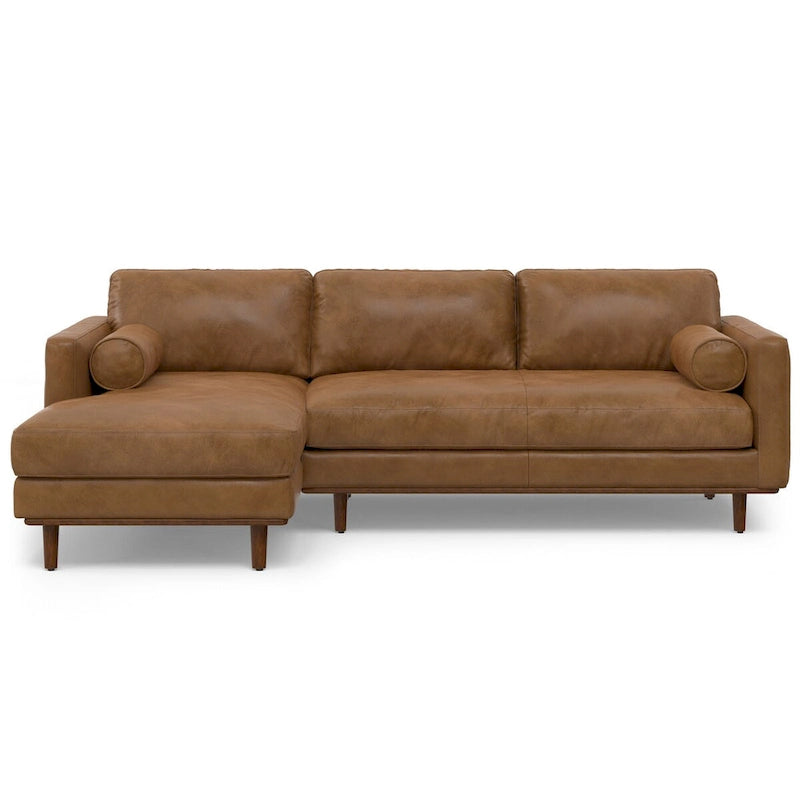 Mid Century 102-inch Wide Left Sofa Sectional