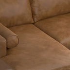 Mid Century 102-inch Wide Left Sofa Sectional