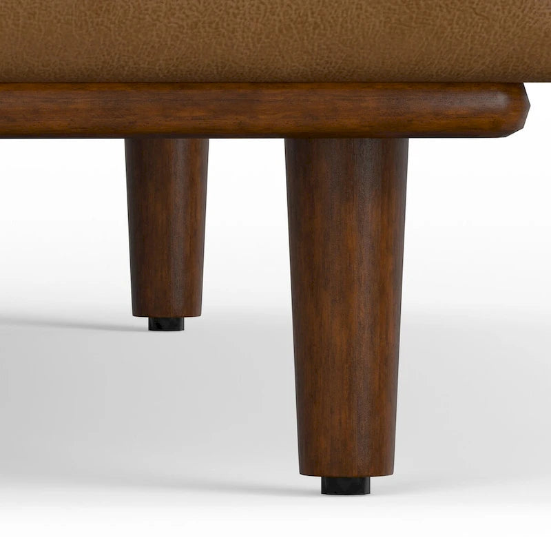 Mid Century 102-inch Wide Left Sofa Sectional