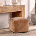 18 Velvet Pouf