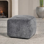 18 Velvet Pouf