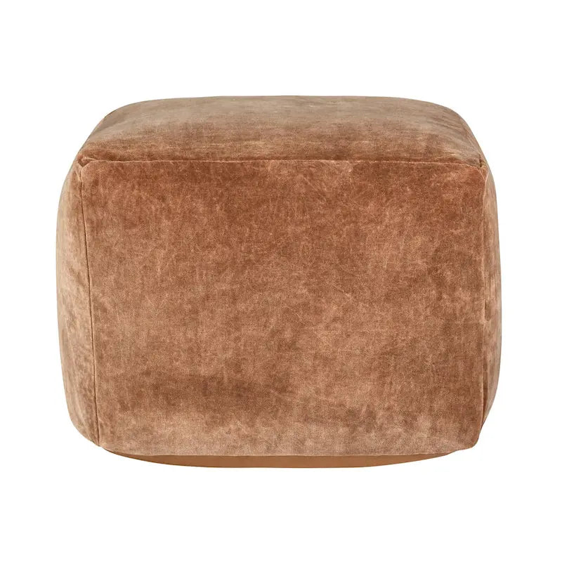 18 Velvet Pouf