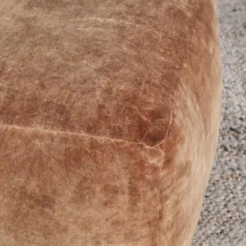 18 Velvet Pouf