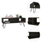 Rectangle 2-Shelf Coffee Table White
