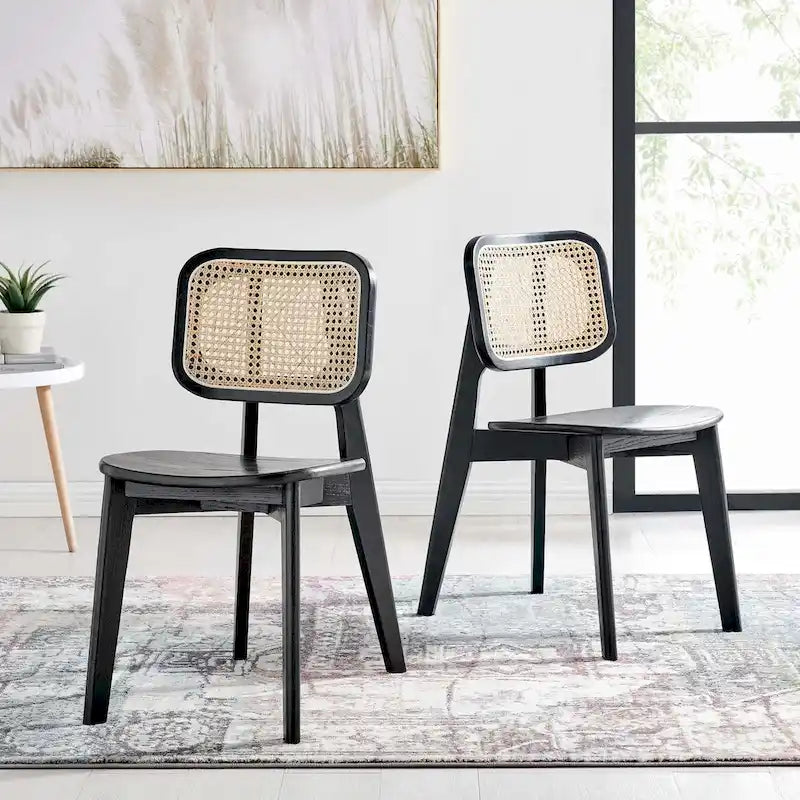 Wood Dining Side Chair Set of 2