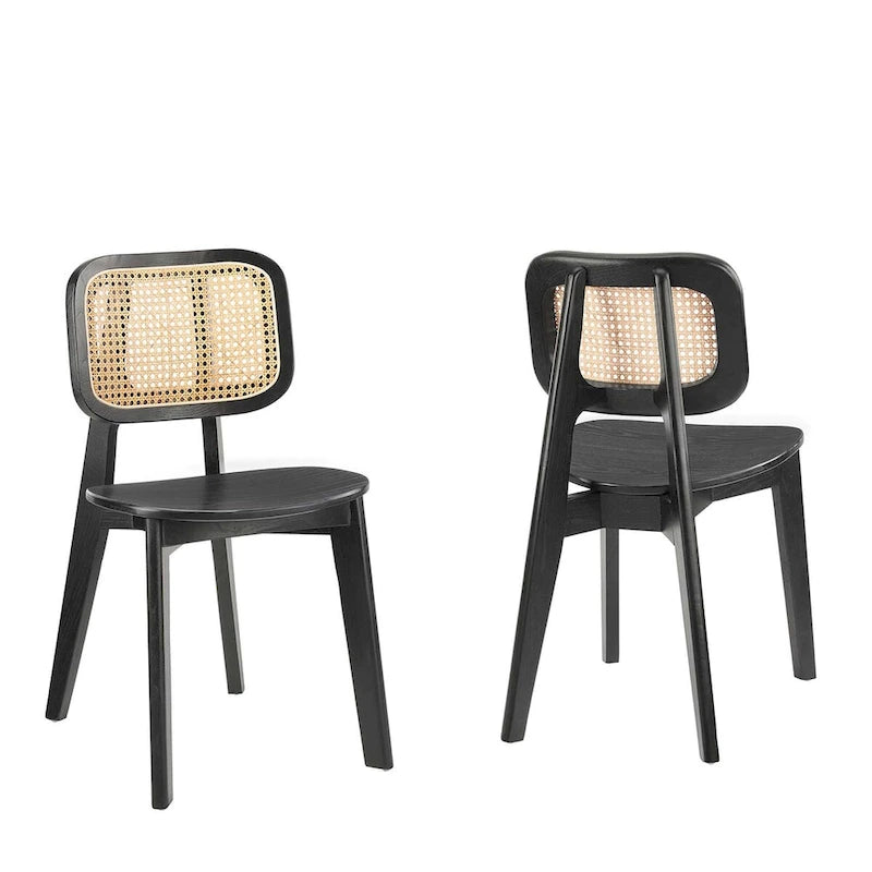 Wood Dining Side Chair Set of 2