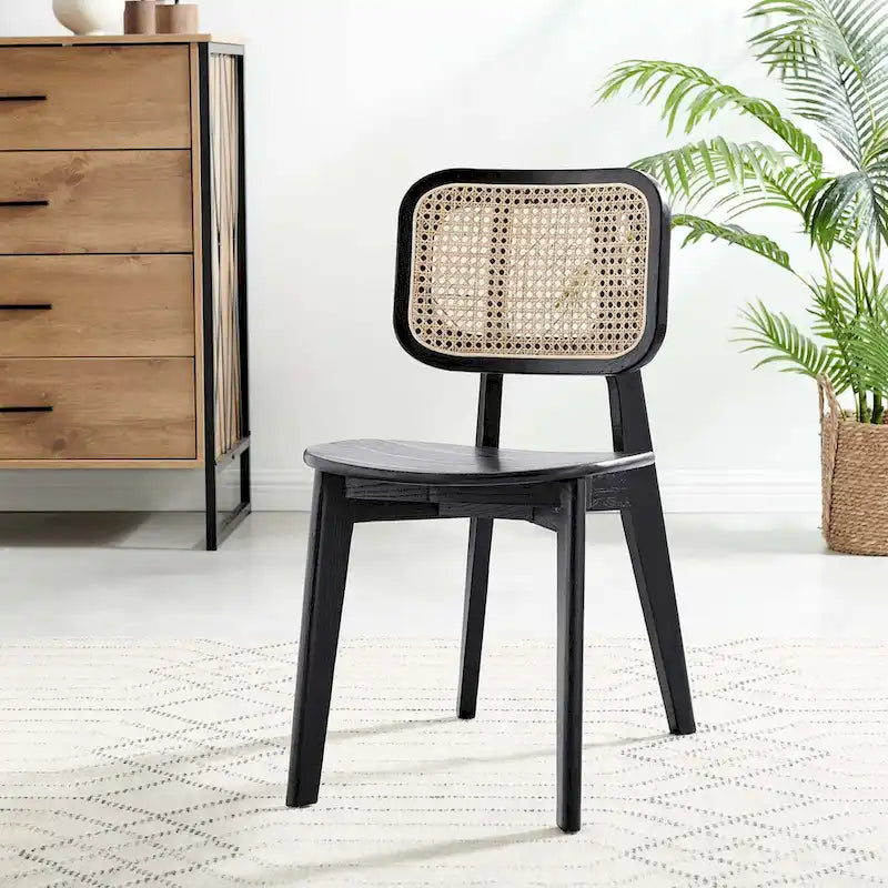 Wood Dining Side Chair Set of 2