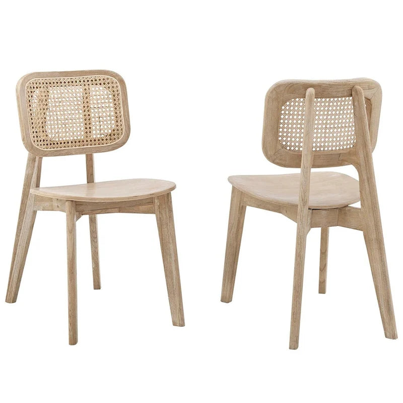 Wood Dining Side Chair Set of 2