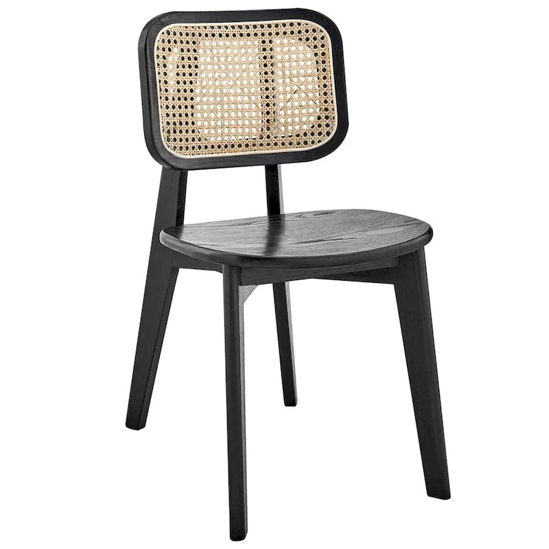 Wood Dining Side Chair Set of 2