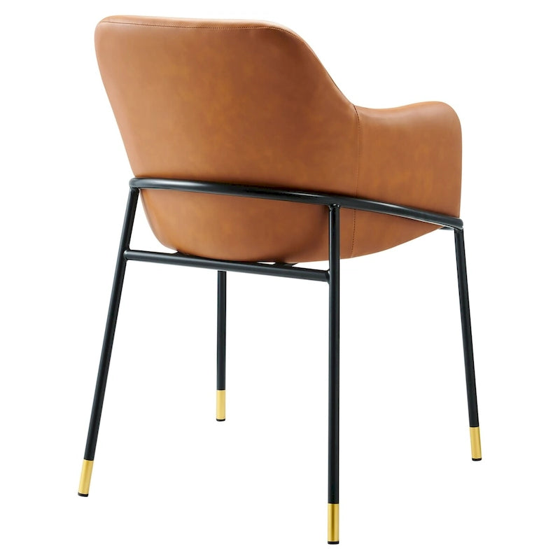 Leather Dining Chair Set of 2